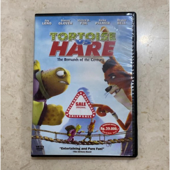 DVD Tortoise vs Hare English Bahasa Inggris Kura Kura vs Kelinci