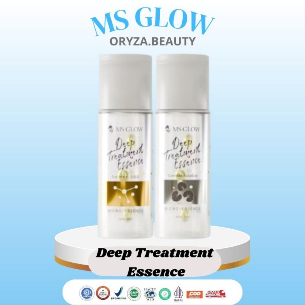 MS GLOW - ESSENCE MINI 30ML- DEEP TREATMENT ESSENCE 30ML - TERSEDIA CANTELLA & CELL DNA