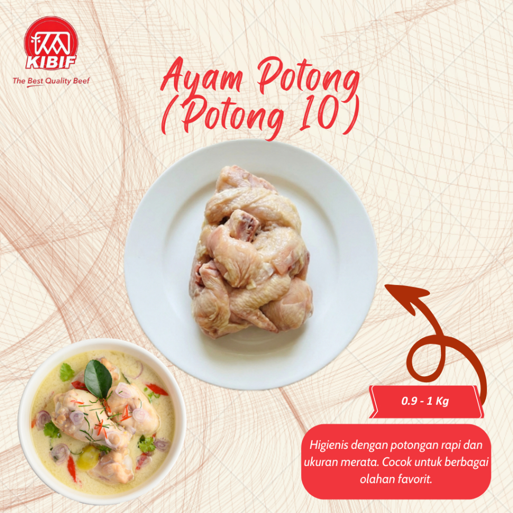 Ayam Boiler/Karkas/Potong