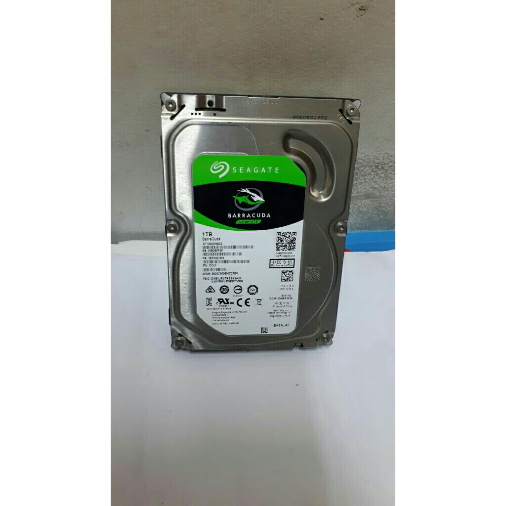 HARDDISK INTERNAL 1TB TYPE SATA UKURAN 3"5INCH HDD CCTV DAN PC KOMPUTER