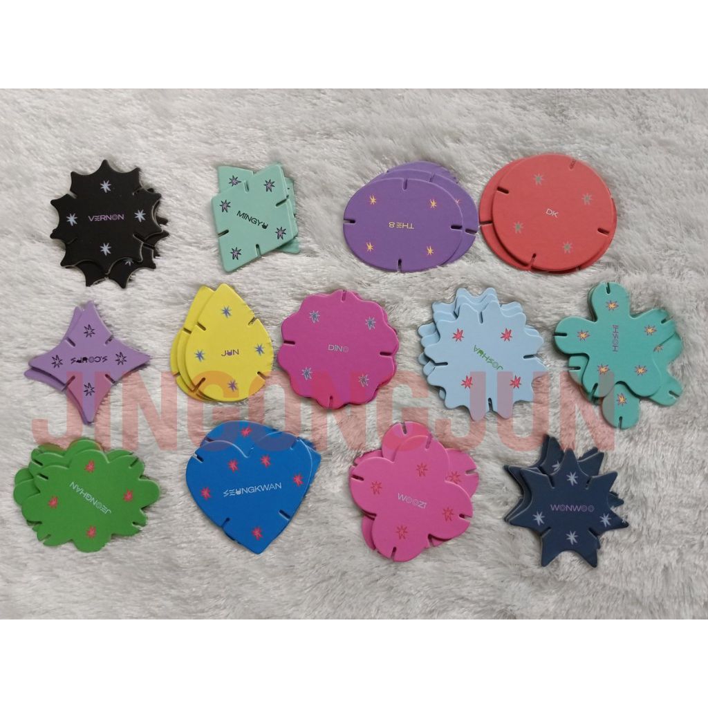 (BACA DESKRIPSI) Seventeen svt paper art kit heaven set member ina scoups jeonghan joshua jun wonwoo