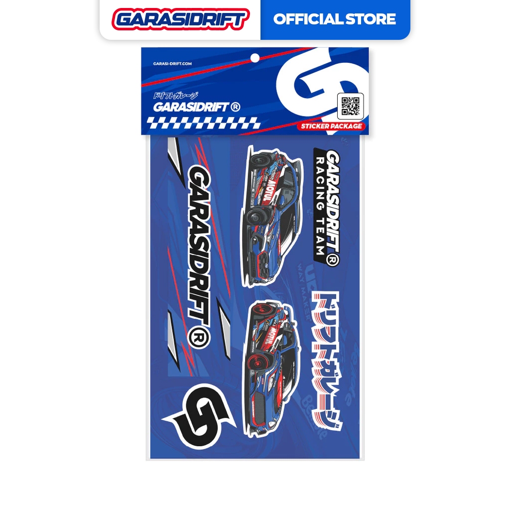Garasi Drift Sticker Package GDRT 2025 - Mobile Racing Unit