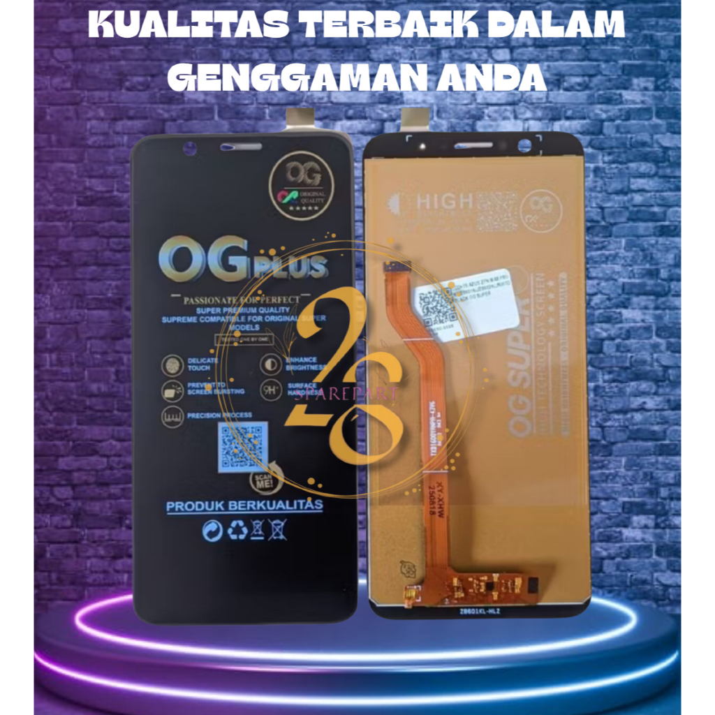 LCD ASUS ZENFONE MAX PRO M1 / ZB601KL / ZB602KL / X00TD ORG LAYAR HP
