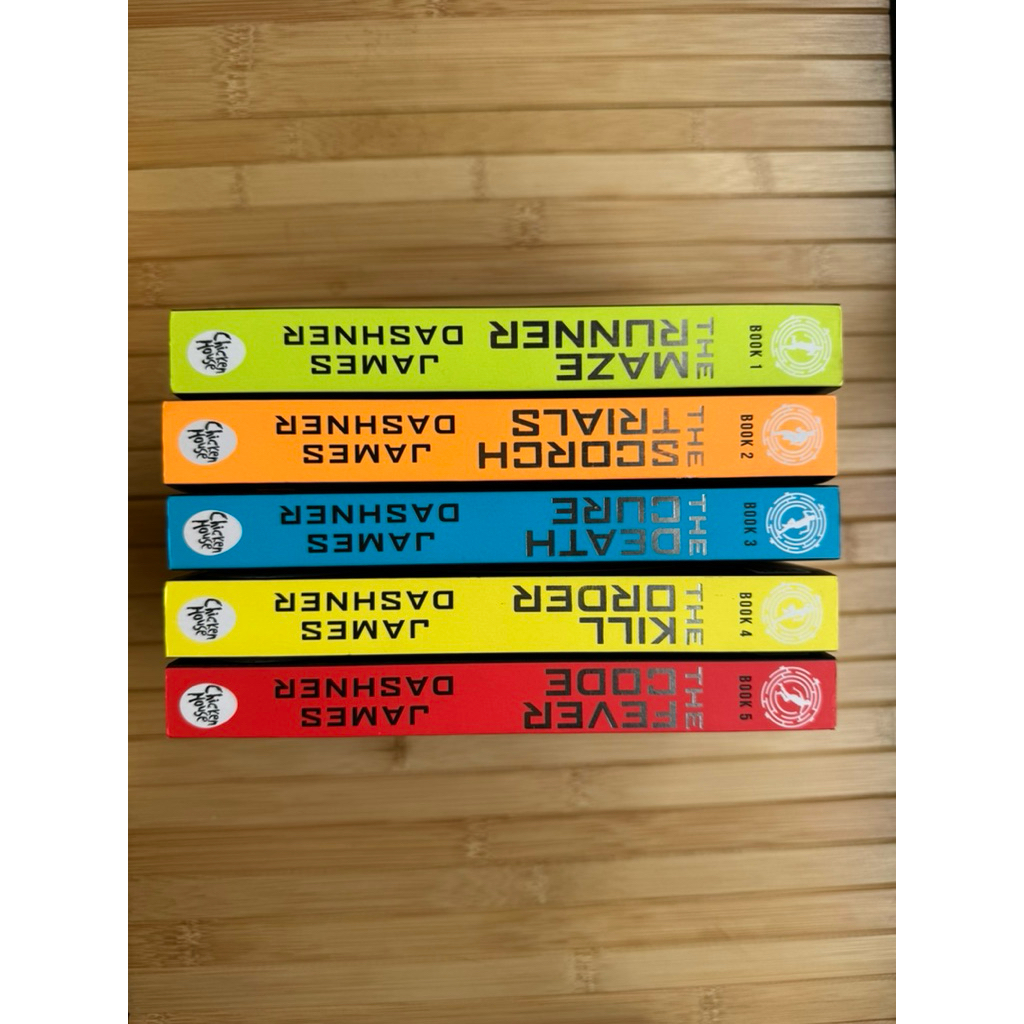 [PRELOVED] Buku The Maze Runner - James Dashner FULLSET English