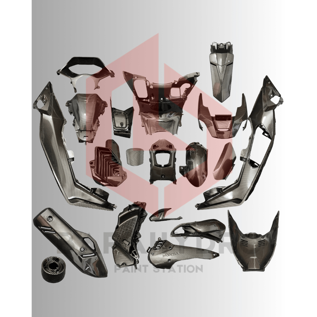 COVER FULLSET BODY KASAR CARBON PCX 160 2025