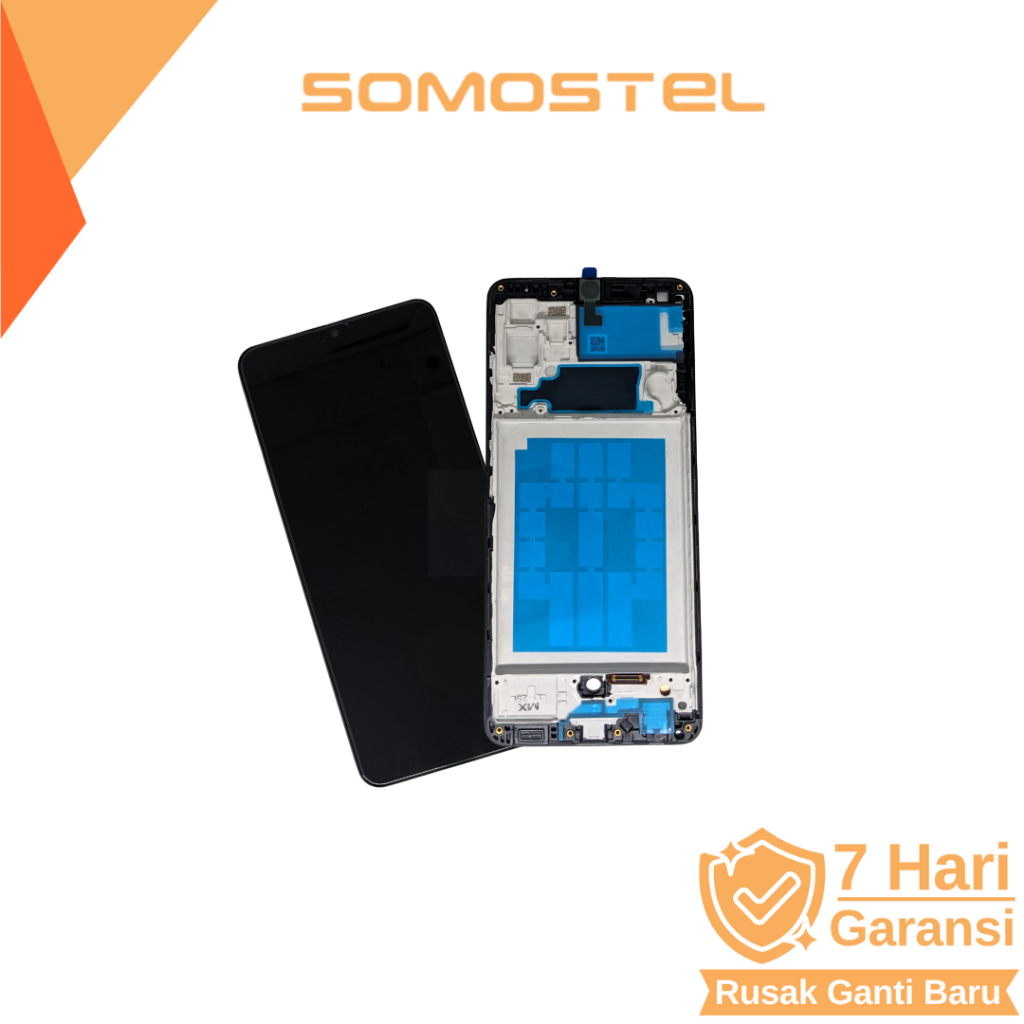 Somostel - Layar LCD Touchscreen Samsung A32 4G ( A325 ) HD + FULLSET