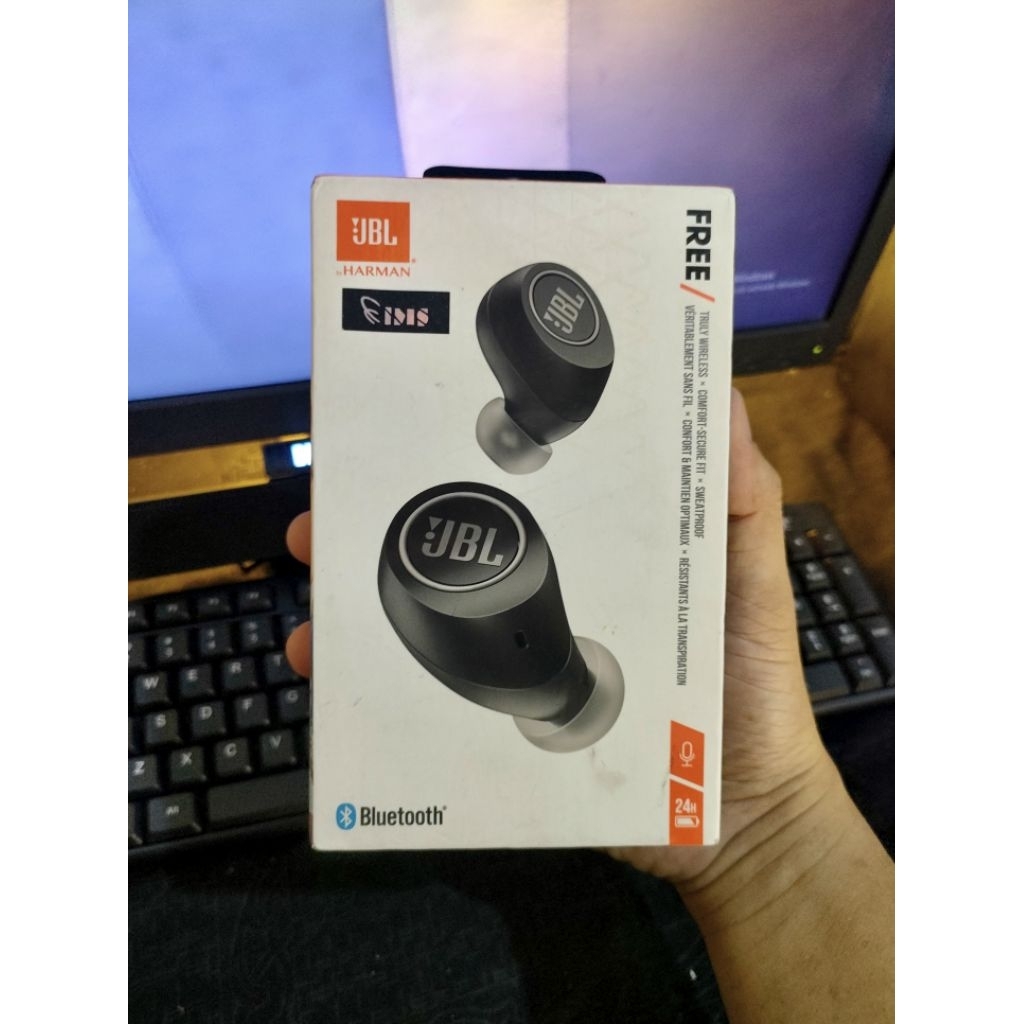 TWS JBL FREE X SECOND ORIGINAL TH 2018