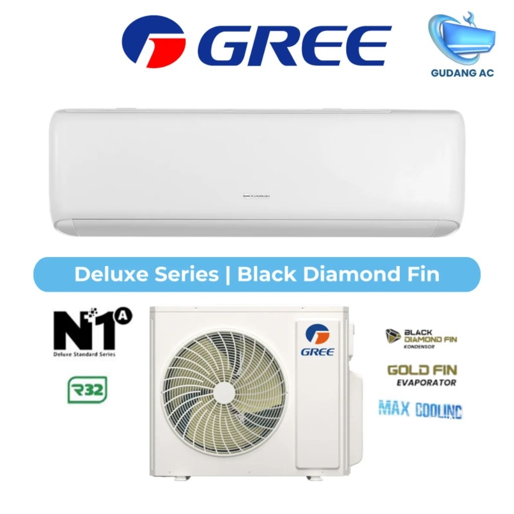 AC gree 1/2pk + pasang