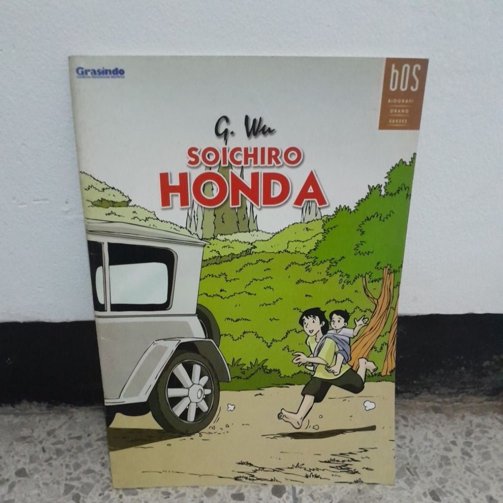 Buku Soichiro Honda Biografi Orang Sukses