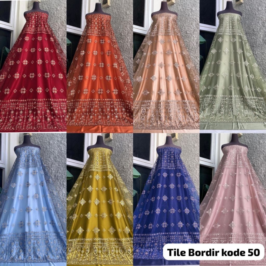 Tile bordir | tile motif