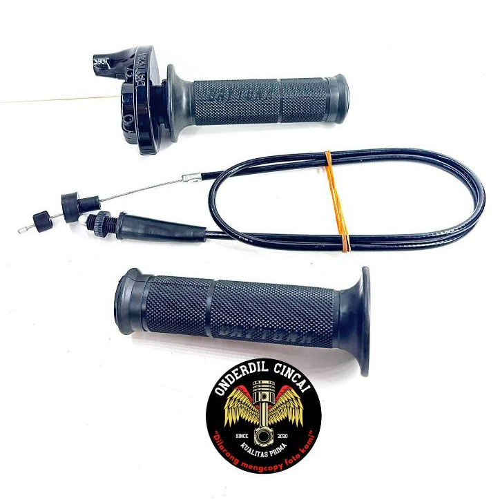 GAS SPONTAN 1 KABEL POLOS PANJANG 120CM UNIVERSAL RX KING SATRIA KLX CRF NINJA VIXION DLL