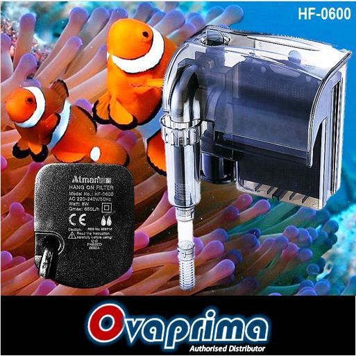 Atman HF-0600 Filter Gantung Aquarium/Aquascape Hang-on Filter Atman HF0600