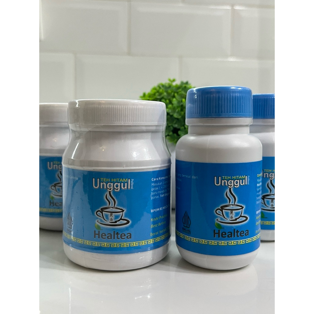 Teh Hitam Unggul Healtea 100% Herbal Alami - 25gram
