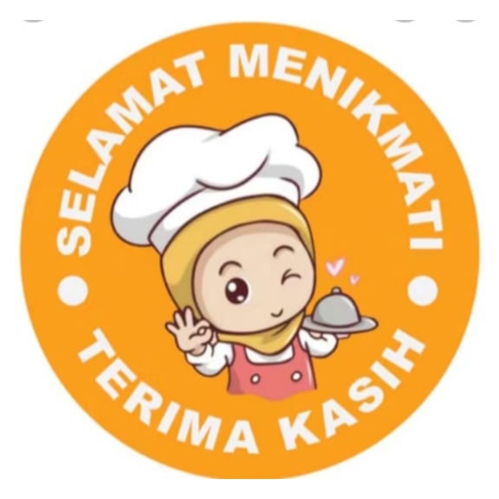 stiker roll 500 Lembar Stiker Bulat Self-Adhesive, ucapan terimakasih