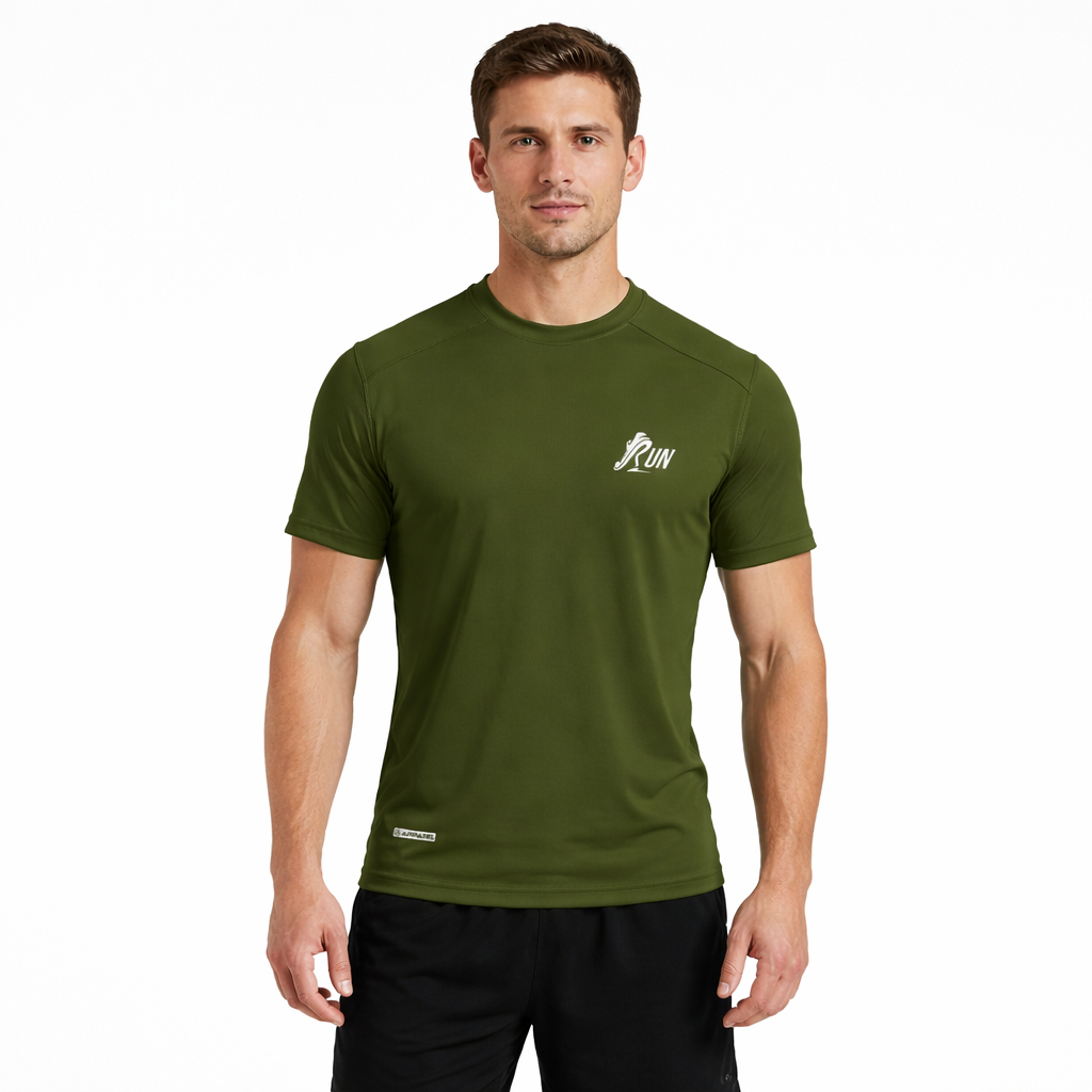 Jersey Lari Running Kaos Olahraga Jogging Baju Olahraga Lari Pria/Wanita Jersey Badminton