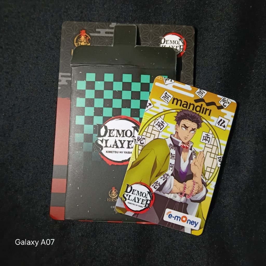 Kartu E-money Mandiri Ebisu Demon Slayer