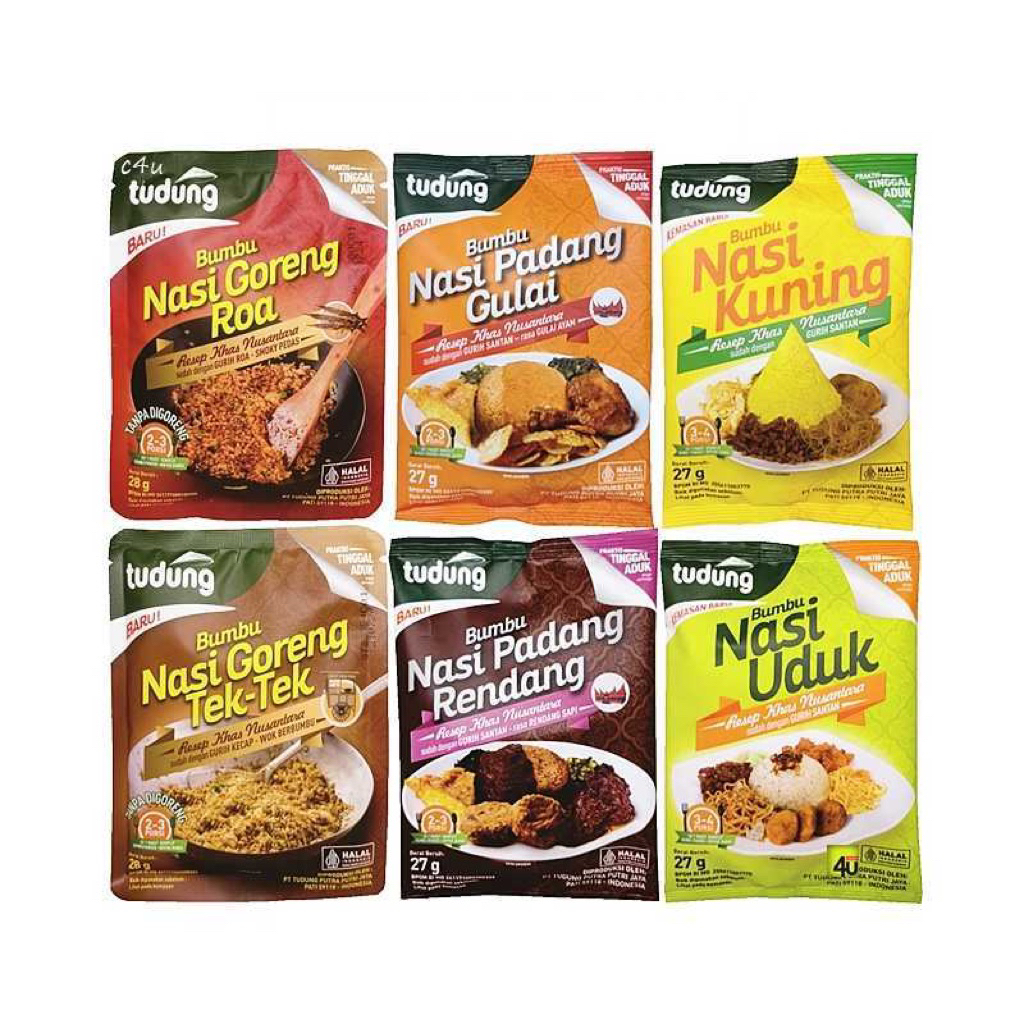 Tudung bumbu aduk - tudung bumbu nasi goreng roa - tudung bumbu nasi uduk - tudung bumbu nasi kuning