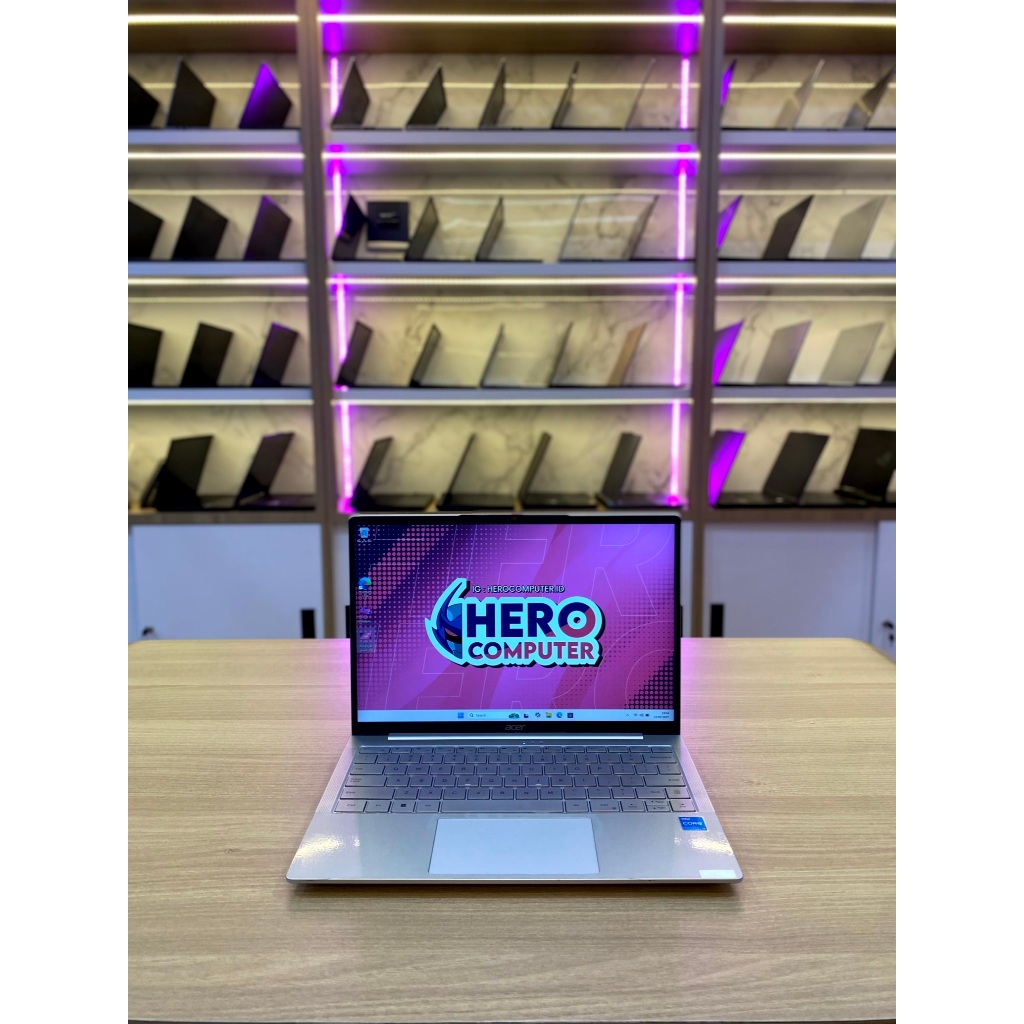 Laptop ACER Aspire Lite 14 gen baru, Intel core i3 12th gen (8/512)
