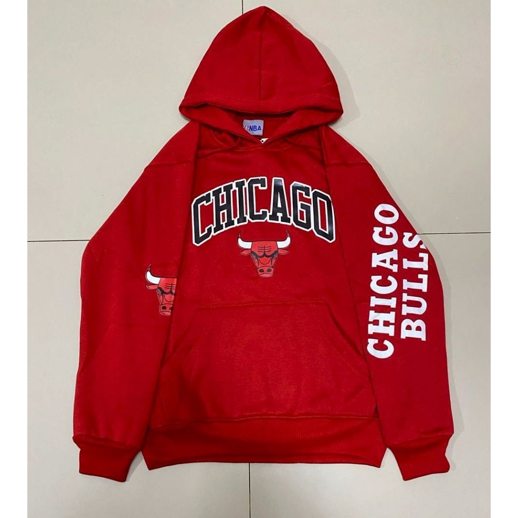 SWEATER CREWNECK CHICAGO BULLS FULL TAG PREMIUM /SWEATER NBA/SWEATER PRIA WANITA TERBARU/SWEATER KOM