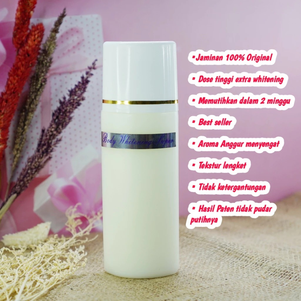 [ORIGINAL] HB SUPER ANGGUR SEGEL MERAH PEKAT/GELL/PLUS ++ 004001 EXTRA WHITENING HANDBODY LOTION PEM