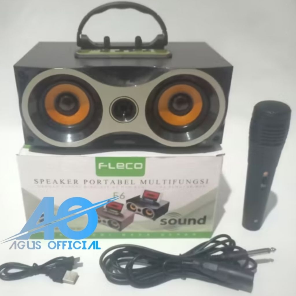 Speaker Aktif mirip GNG FULL BASS F60 Cas Bisa solar Radio