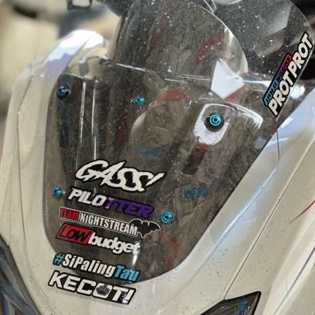 Baut Titanium Visor Nmax (4pcs)