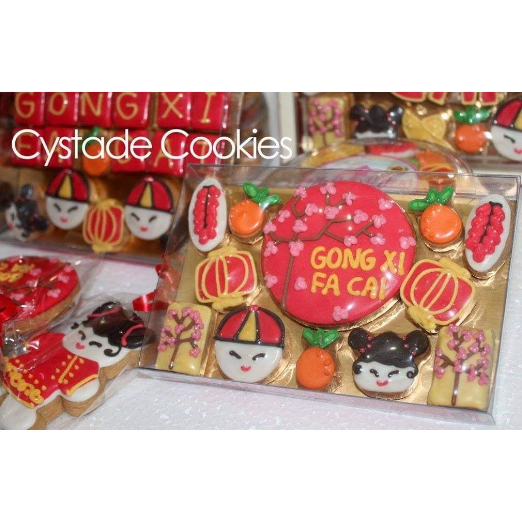 KUKIS HIAS CNY ICING COOKIES IMLEK KARTU UCAPAN