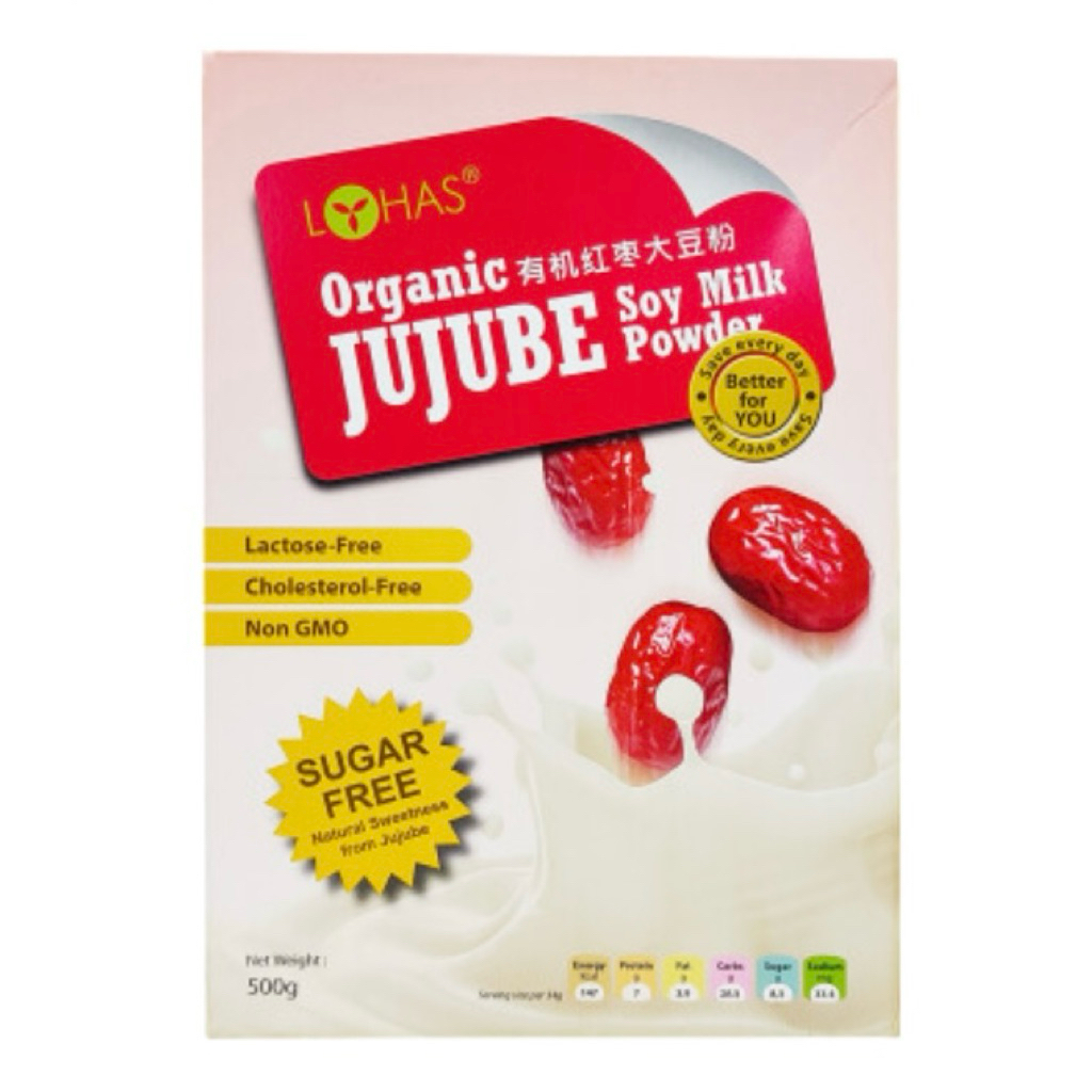 LOHAS Organic Jujube Soy Milk Powder 500g
