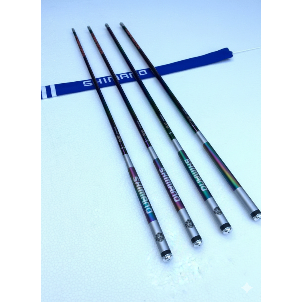 joran tegek import shimano syoufu dengan bahan carbon 100% full original