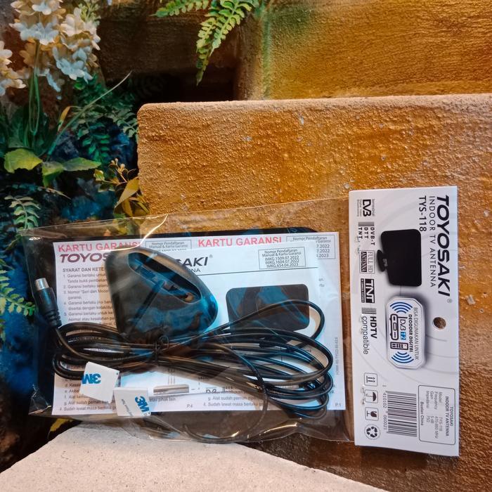 TOYOSAKI Antena INDOOR Dalam Ruangan Tempel Untuk TV Digital