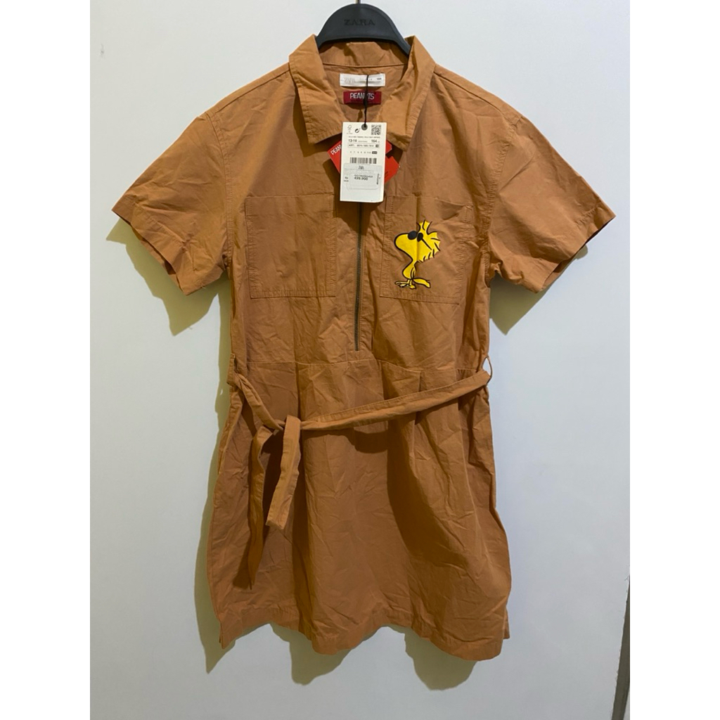 ZARA kids peanuts snoopy dress