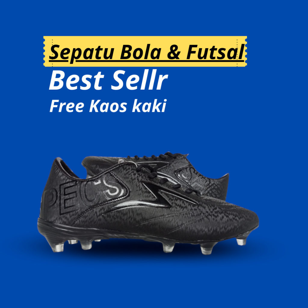 Sepatu Bola Specs Estadio Slaz Lightspeed Reborn Accelerator Metasala Swervo Spyder Predator Satu El