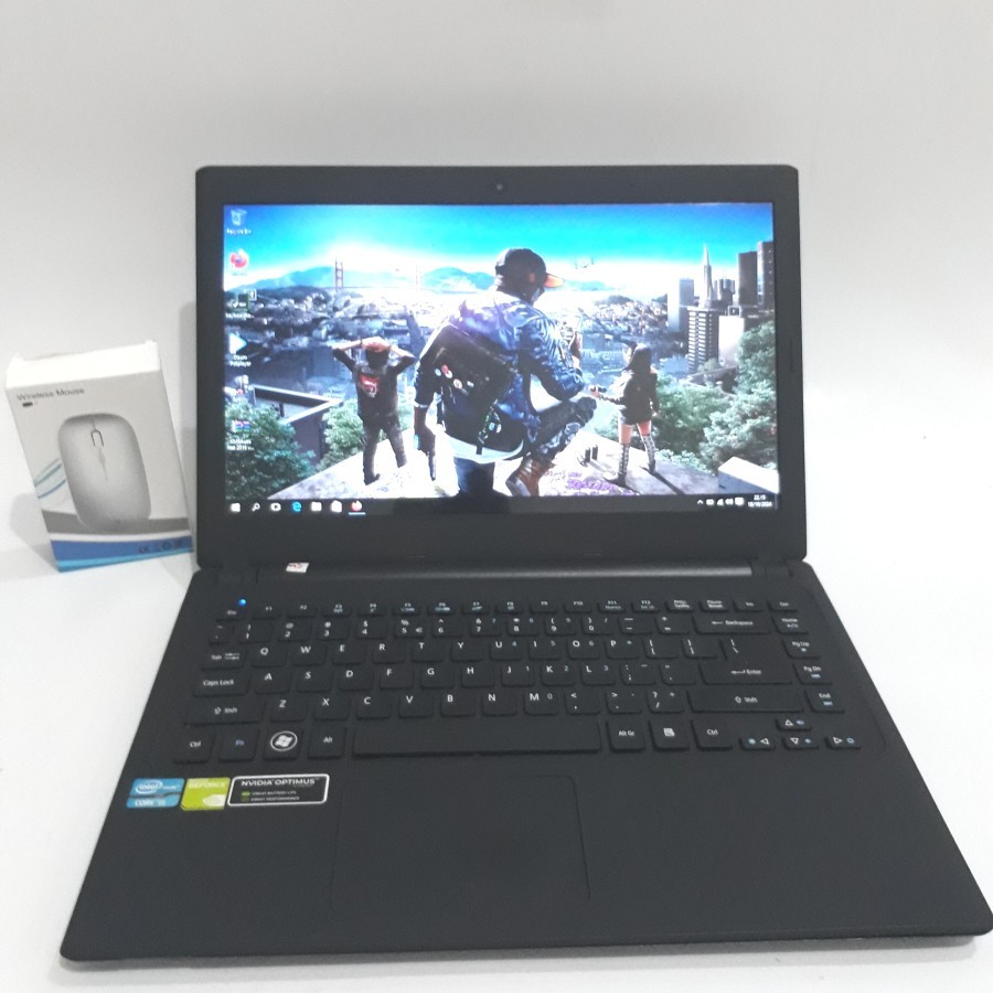 Laptop Gaming Desain Acer Core i7 Ram 16Gb Ssd 256Gb Dual Vga Nvdia Geforce 2Gb