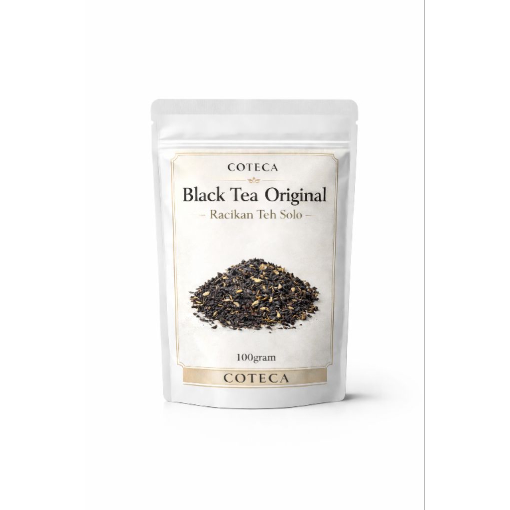 COTECA Teh hitam original | teh solo | teh hitam Wasgitel 100gr