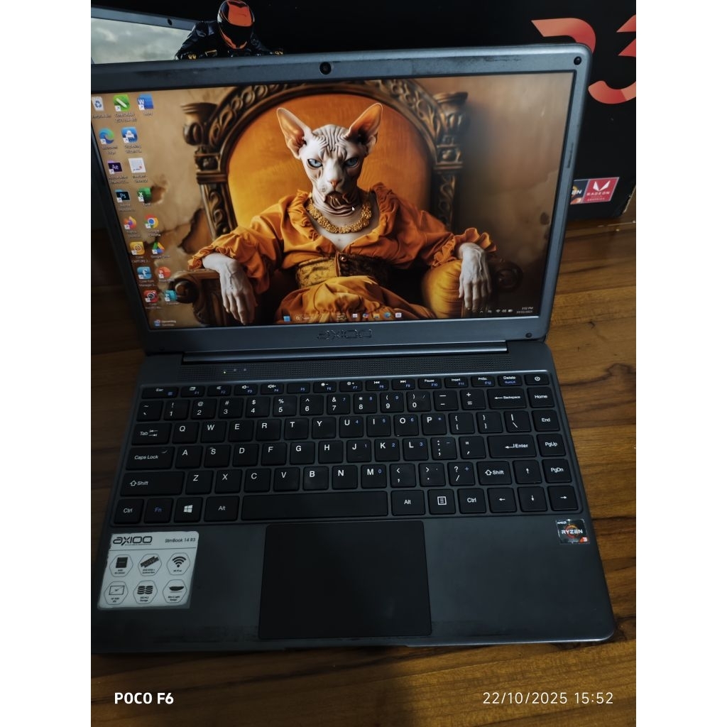 Laptop Axioo SlimBook 14 Ryzen 3 3200u Second
