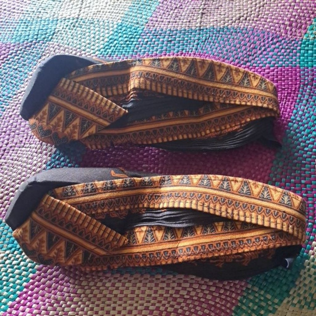 BLANGKON LIPAT SOLO BATIK JAWA JAHIT CUCI DEWASA