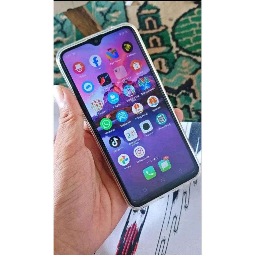 LCD & Touchscreen Oppo A5S [Lokal Copotan]