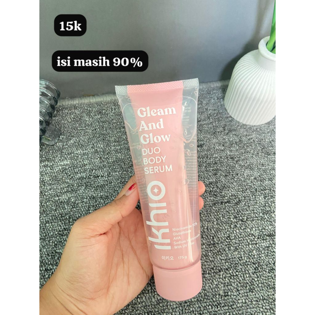 Ikhio Gleam and Glow Duo Body Serum