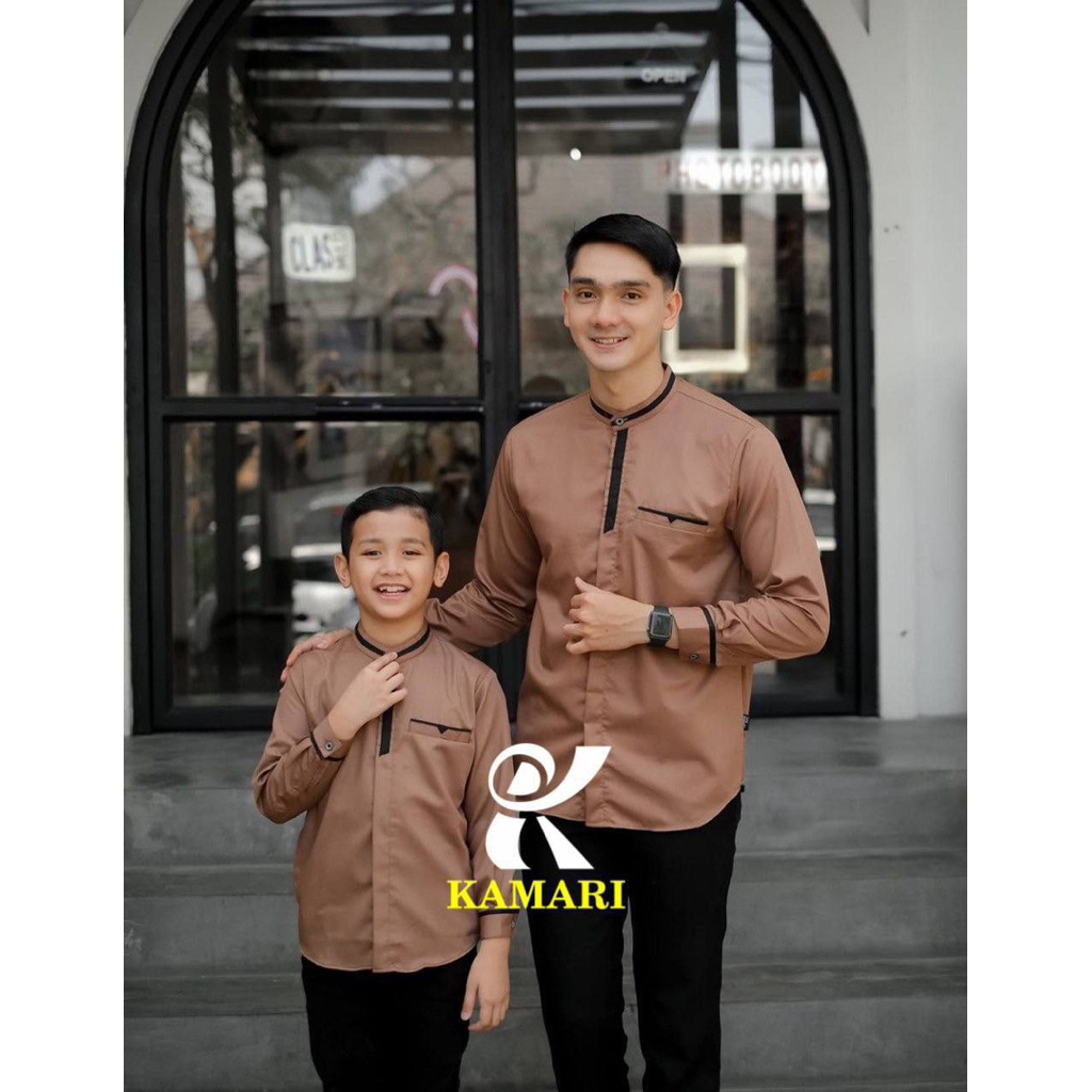 BK- Baju Koko Pria Dewasa Lengan Panjang Warna Denim Milo Bahan Toyobo Import Terbaru 2026