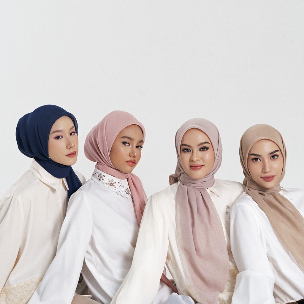 Jenna and Kaia - Nira Scarf - Hijab Kerudung Segi Empat