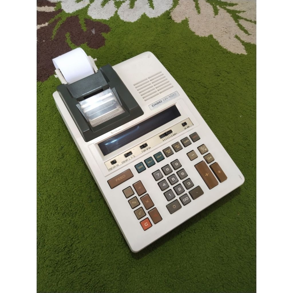 Kalkulator printer CASIO DR 1520 JAPAN