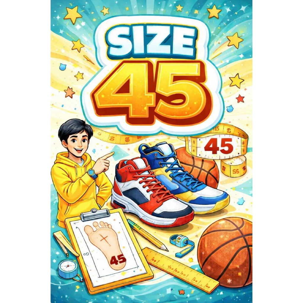 Sepatu Basket Size 45