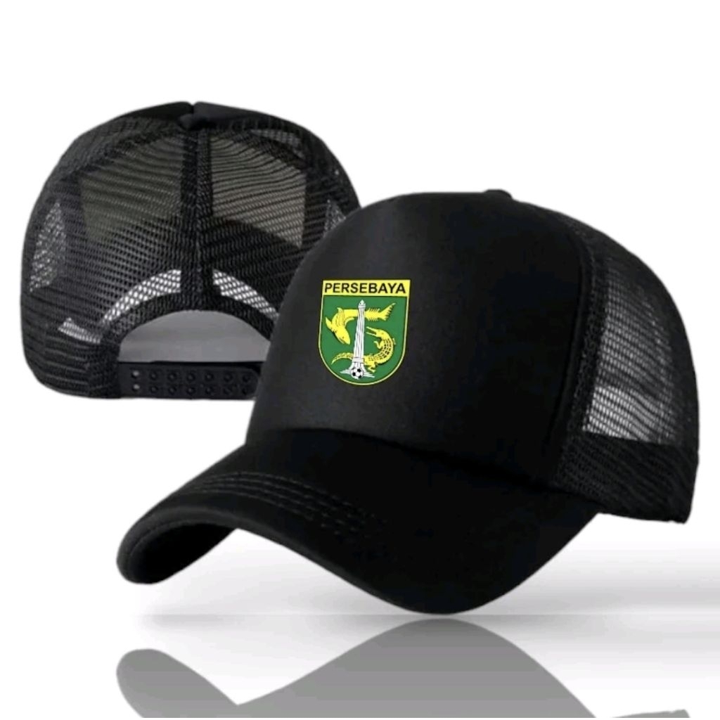 TOPI JARING TRUCKER PERSEBAYA