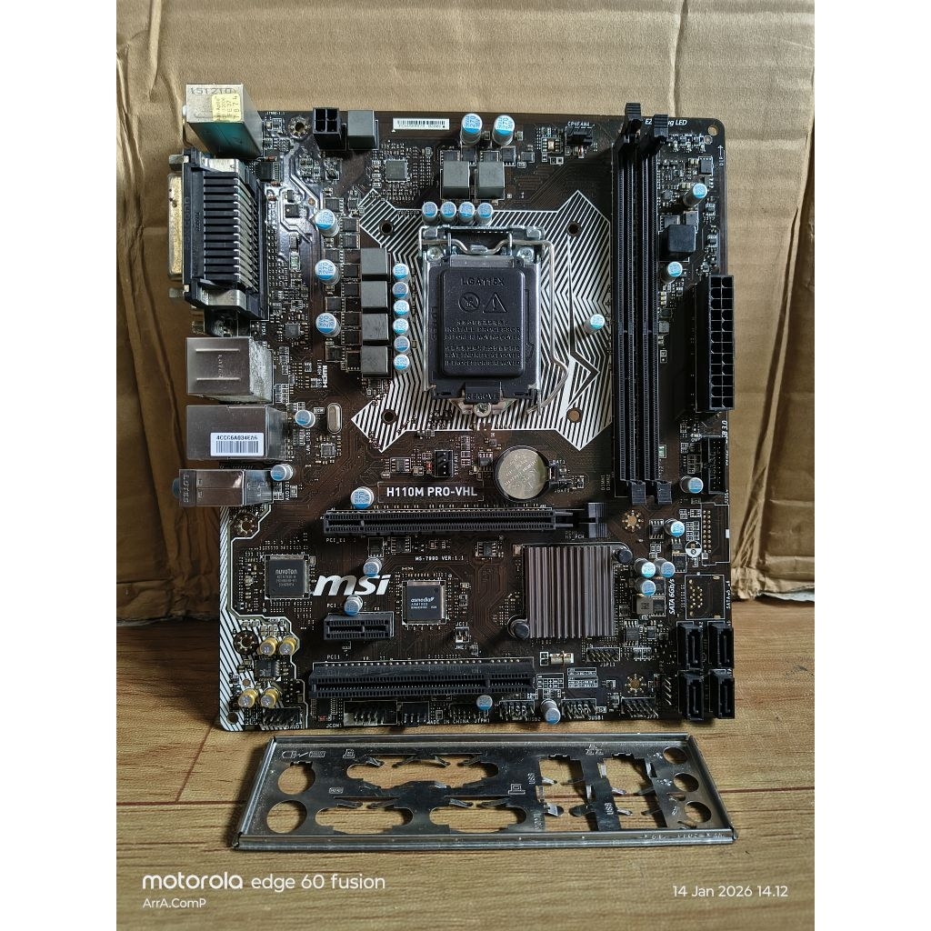 .:: PAKET Mobo H110 + i7 7700 (3.6Ghz) Socket 1151 ::.