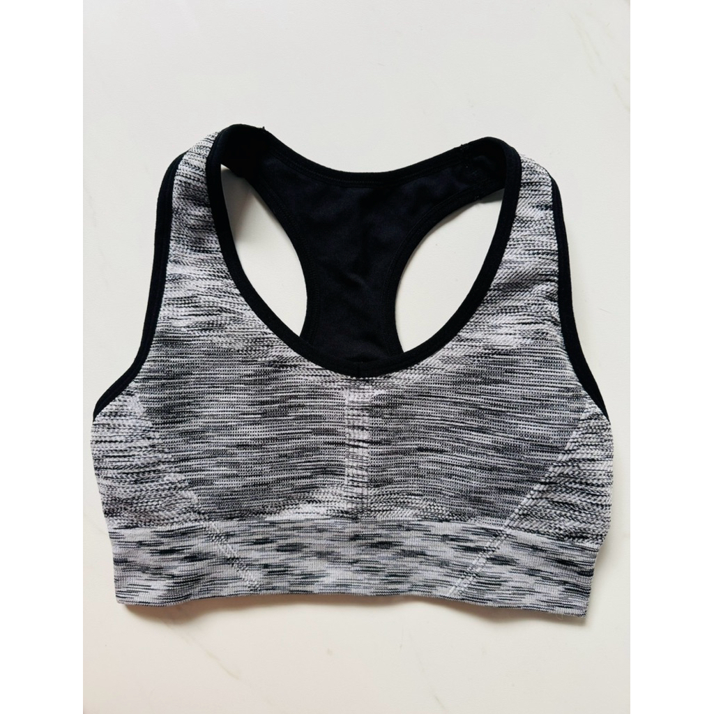 [Preloved] SKECHERS Sport Bra - Monochrome