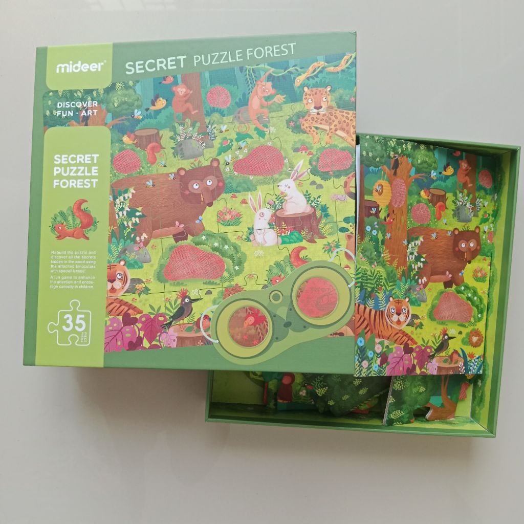 PRELOVED PUZZLE MIDEER besar 35pcs