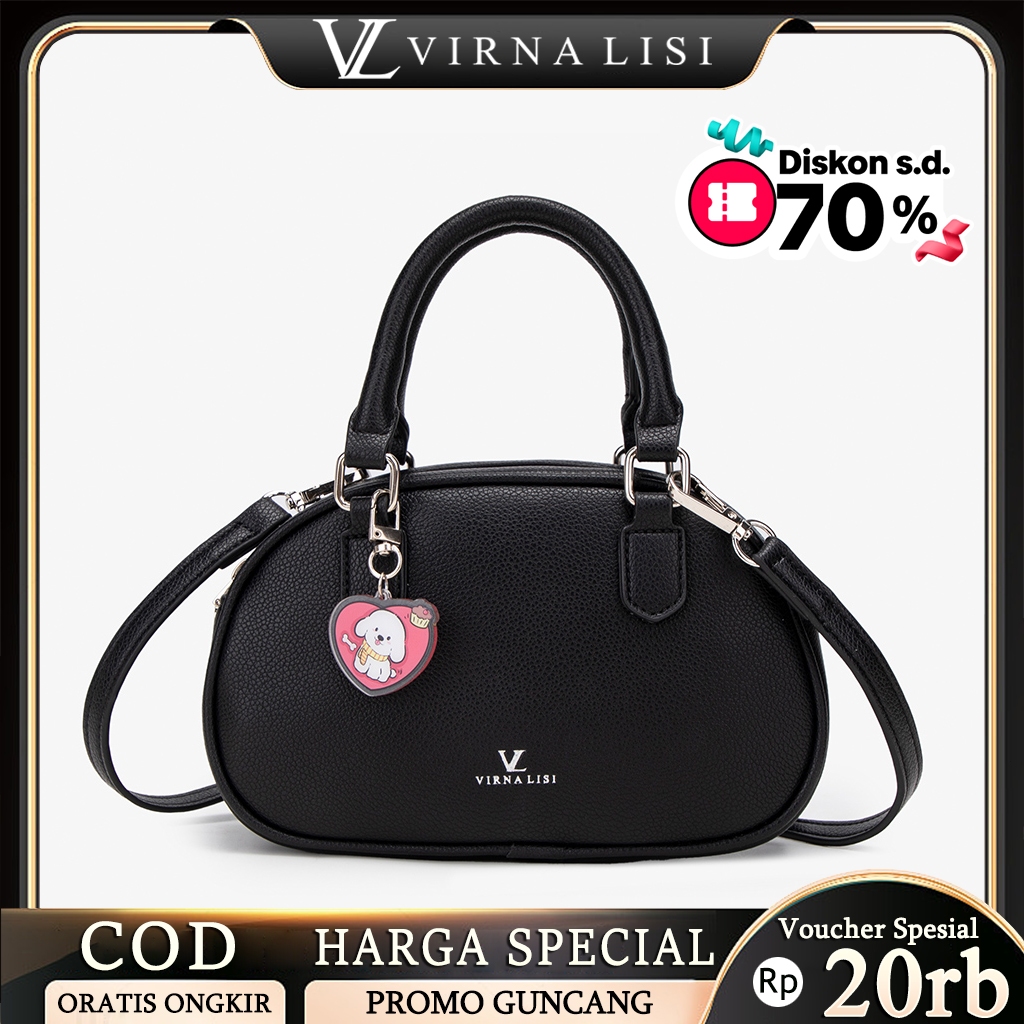 VIRNALISI Tas Selempang Wanita Elegan Sling Bag Kekinian Tas Pesta Shoulder Bag Mini - VL2539