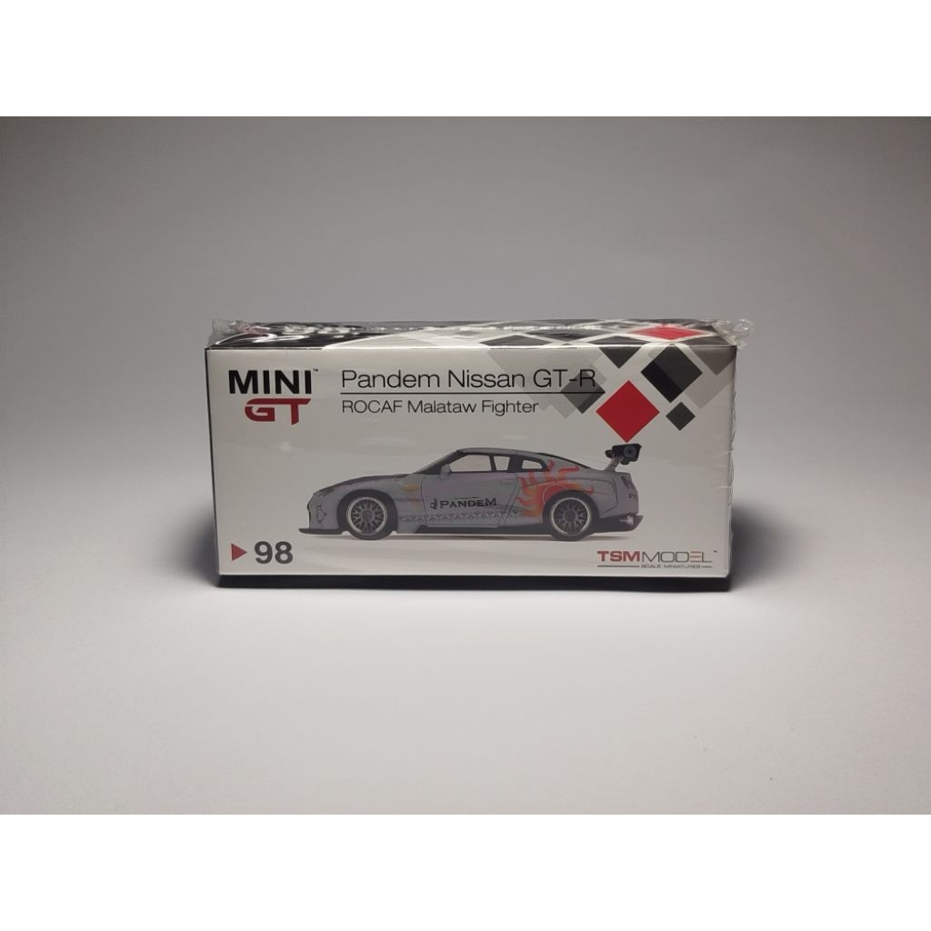 Mini GT #98 Nissan GTR R35 Pandem ROCAF Malataw Fighter