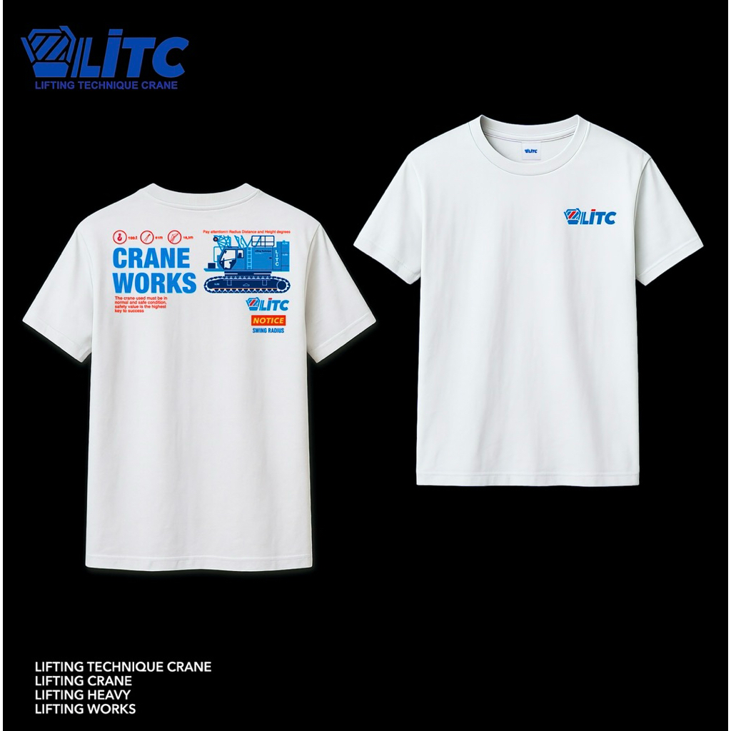LITC -Tshirt CC lifting technique White