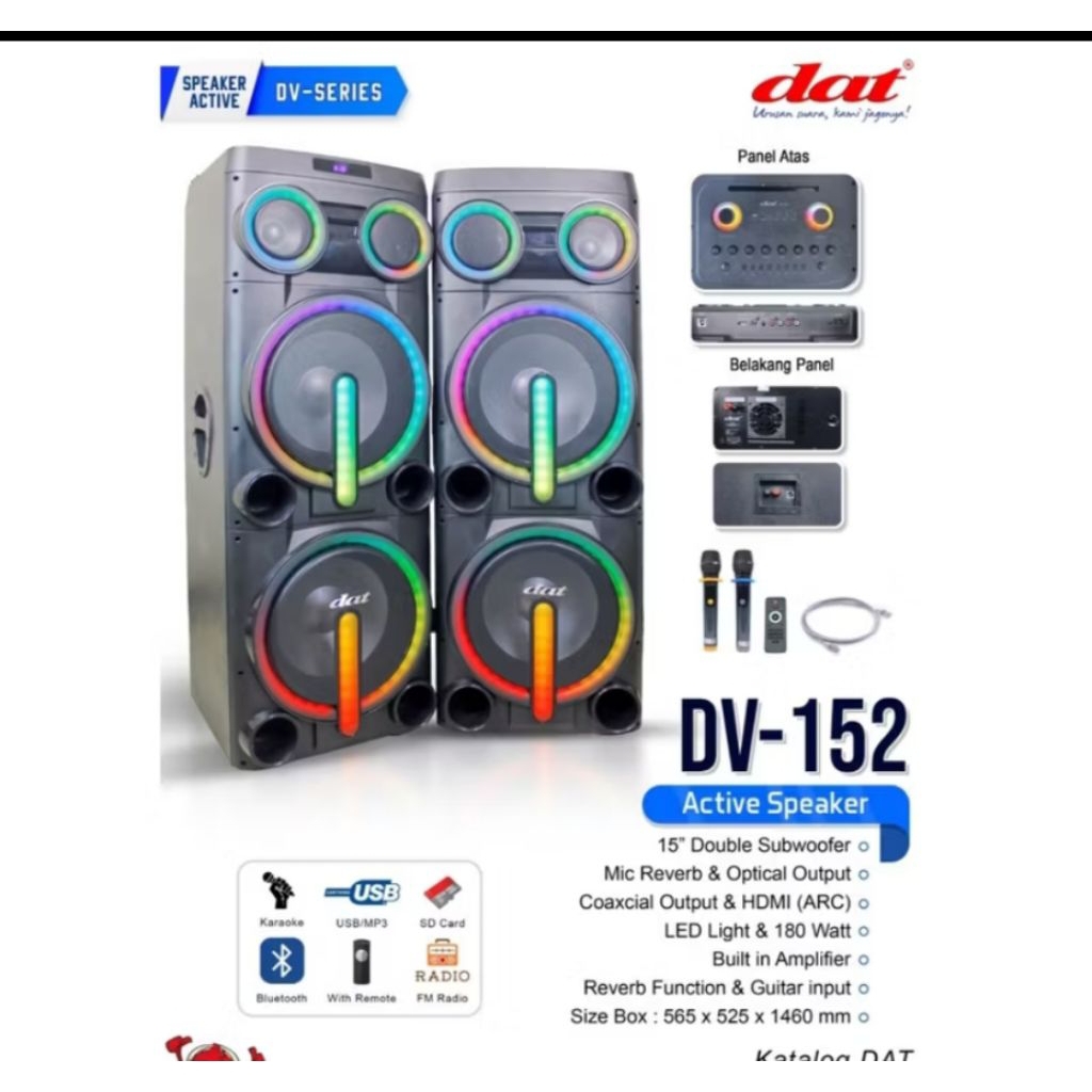 SPEAKER AKTIF TRASFORMER DAT DX122/DS122/DV152/DX152/MGM522 DX 122/DS 122/DQ 122/DX 181